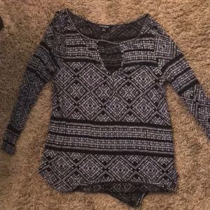 Lucky brand long sleeve blouse. Small